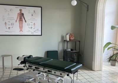 sala individual tratamiento quiropráctico
