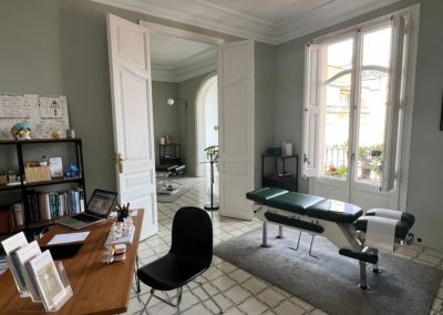 sala individual tratamiento quiropráctico